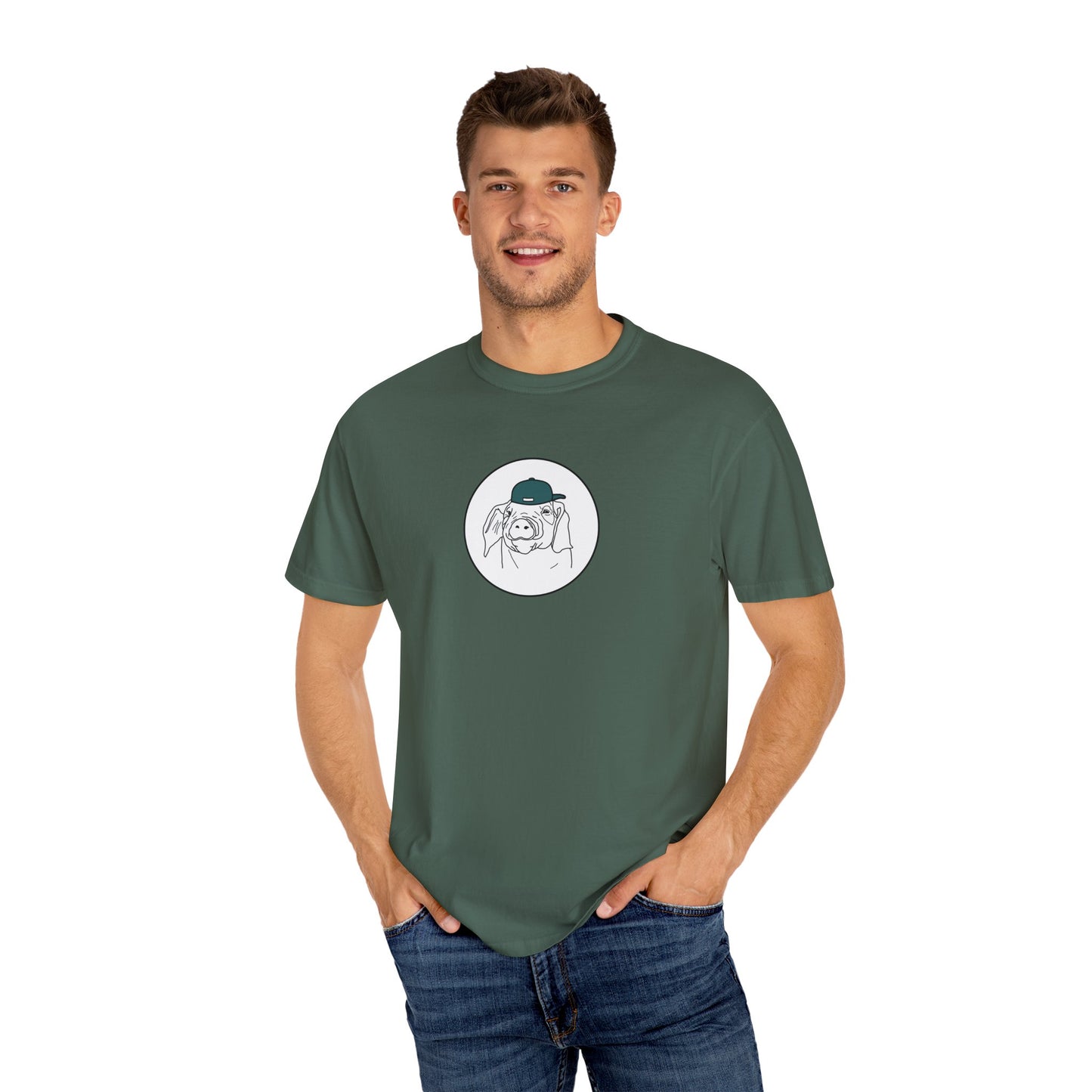 RPM Large Circle Unisex Comfort Colors Garment-Dyed T-shirt