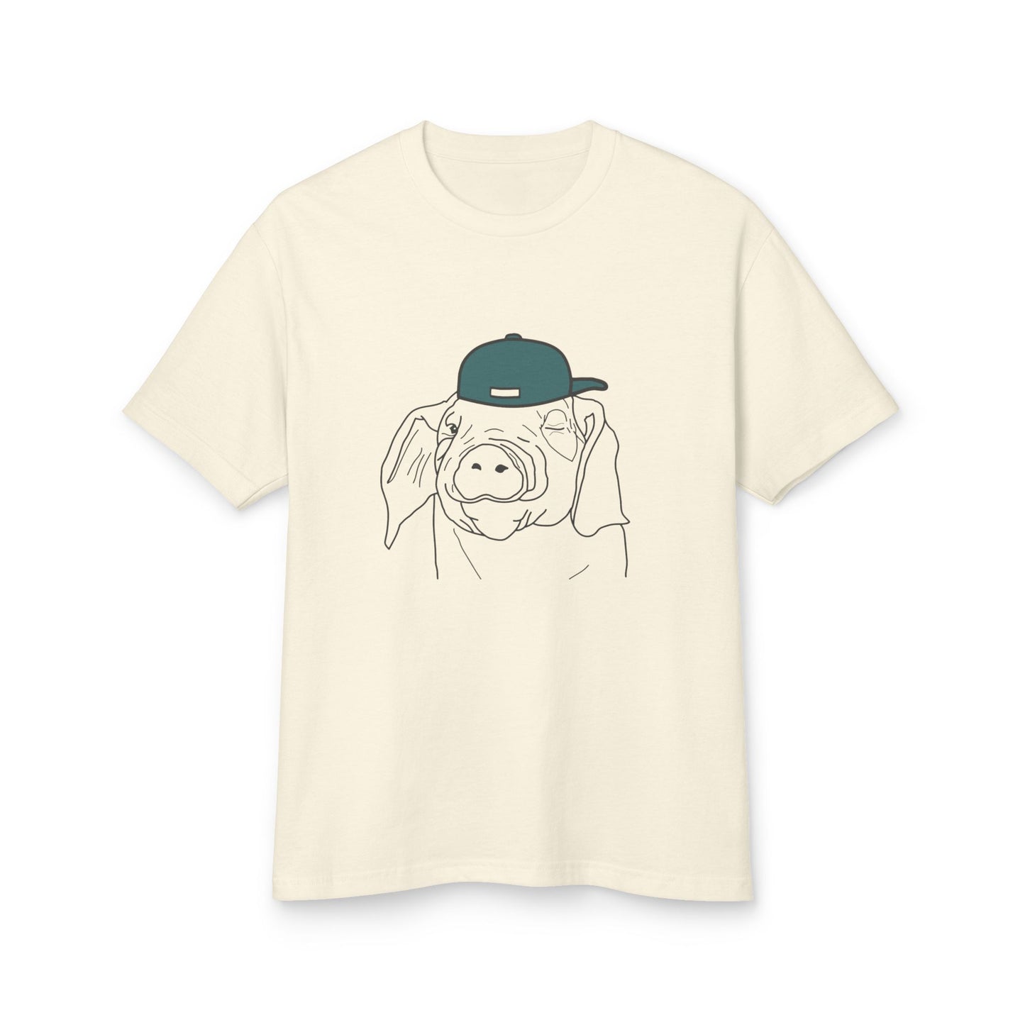 Winnie Unisex Garment-Dyed Heavyweight Cotton Tee