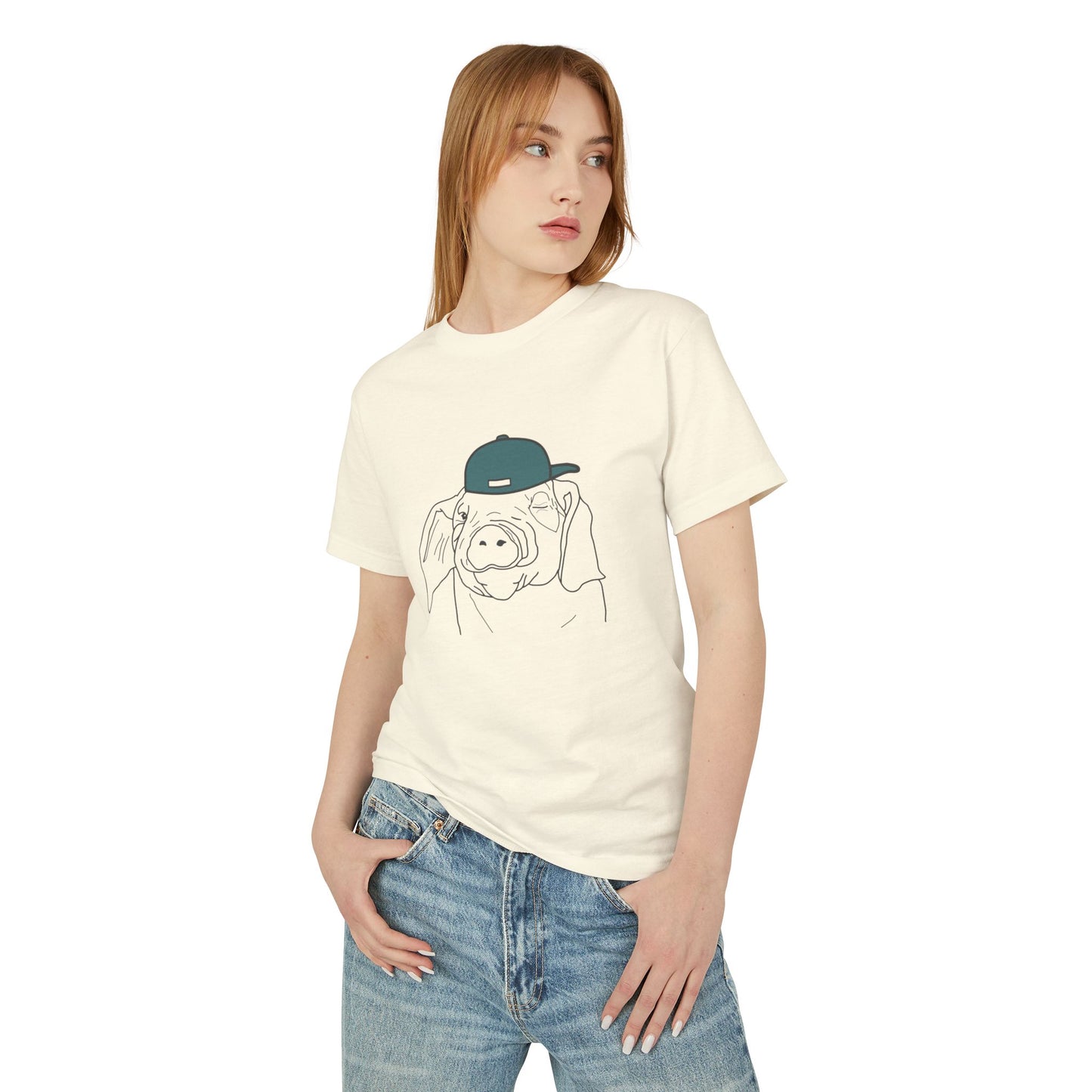 Winnie Unisex Garment-Dyed Heavyweight Cotton Tee