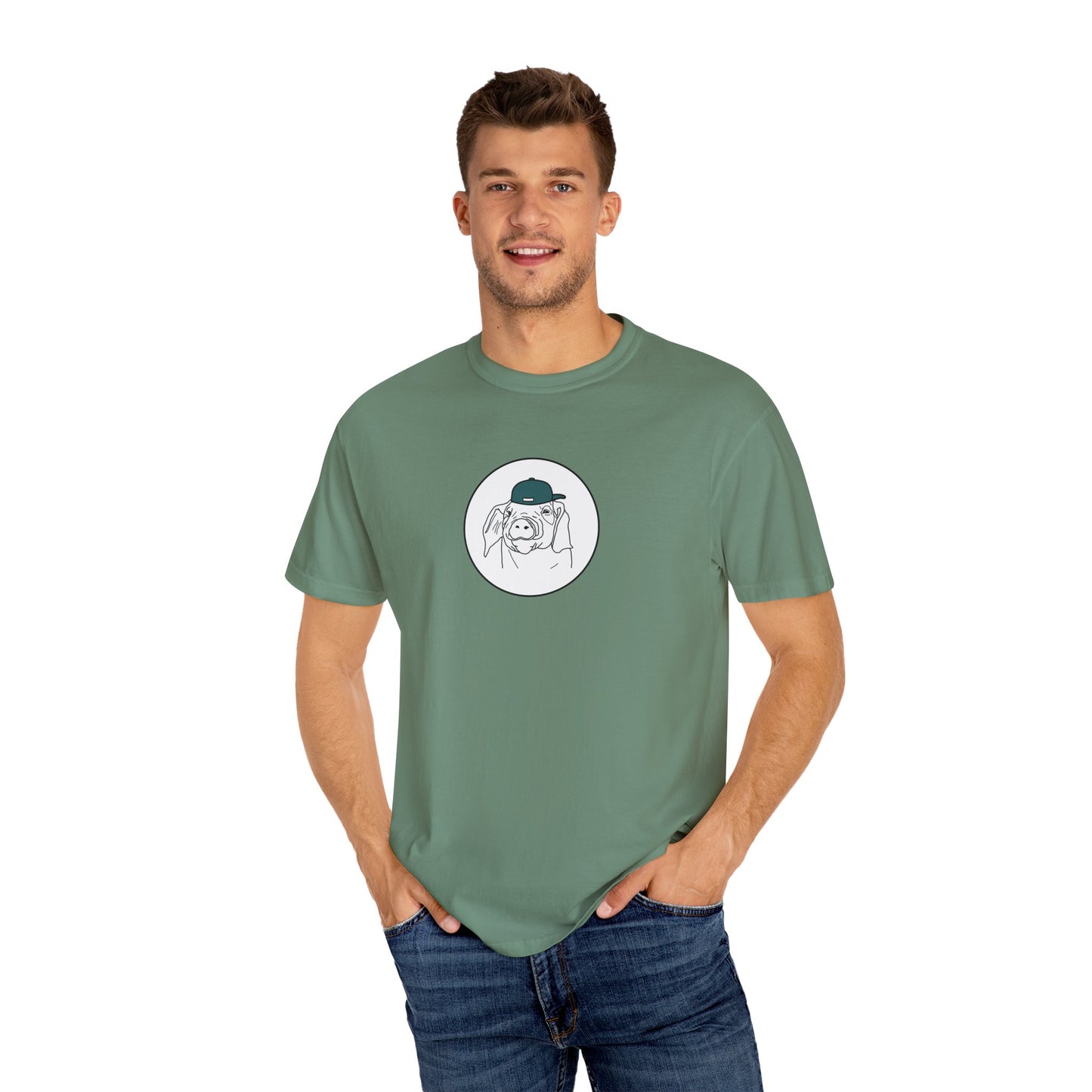 RPM Large Circle Unisex Comfort Colors Garment-Dyed T-shirt