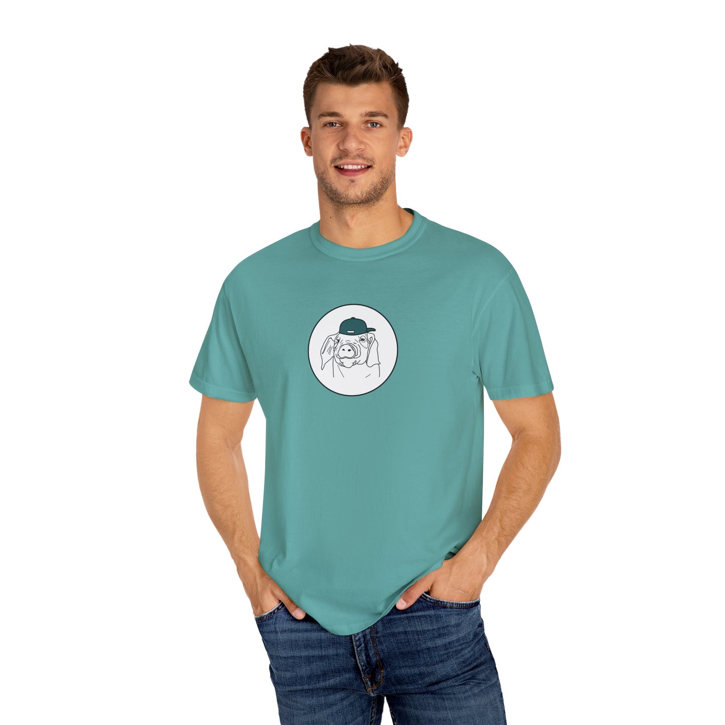 RPM Large Circle Unisex Comfort Colors Garment-Dyed T-shirt