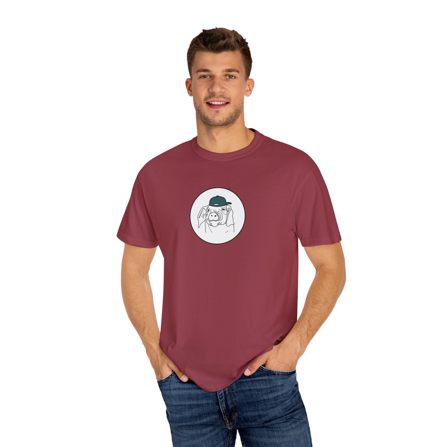 RPM Large Circle Unisex Comfort Colors Garment-Dyed T-shirt