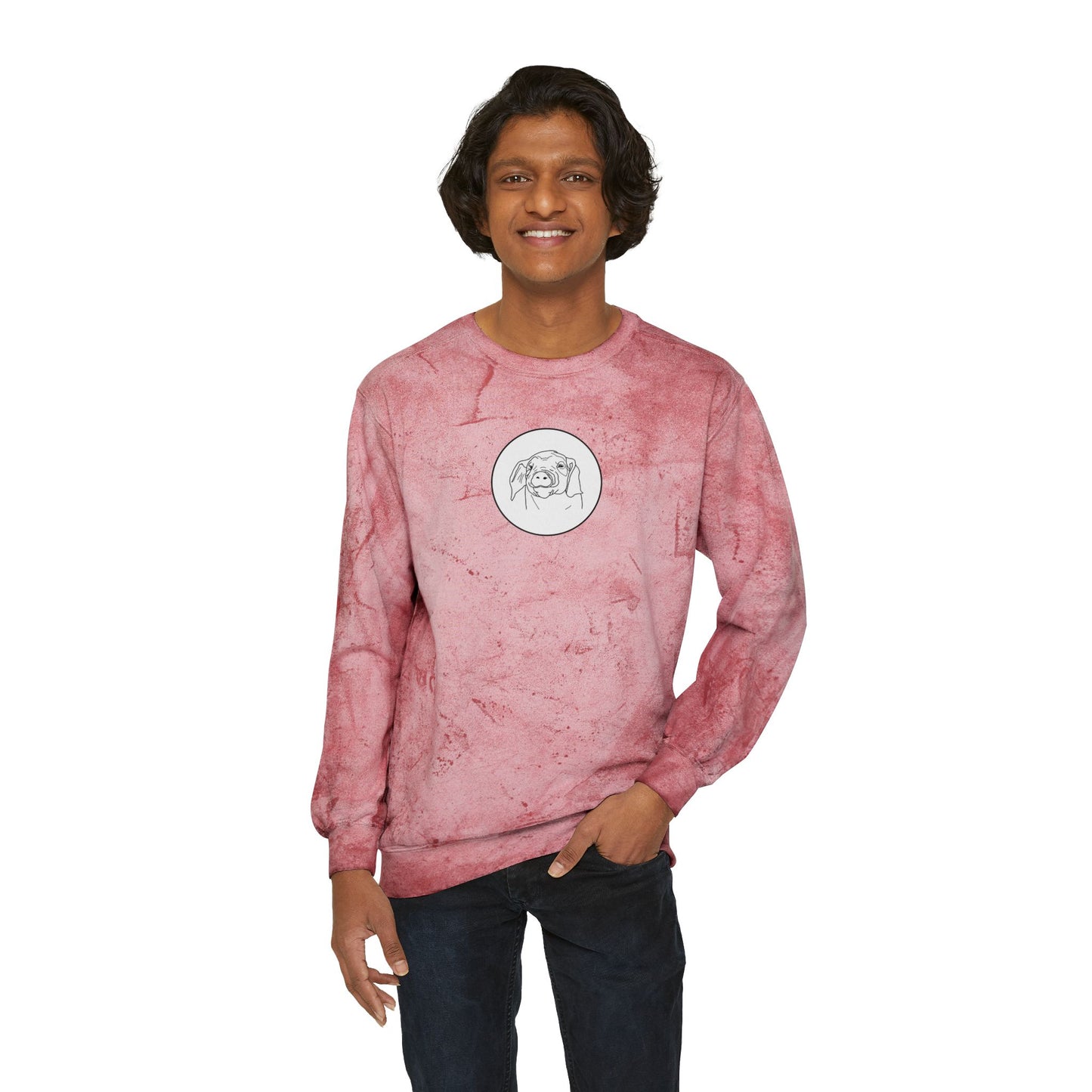 RPM Unisex Color Blast Crewneck Sweatshirt