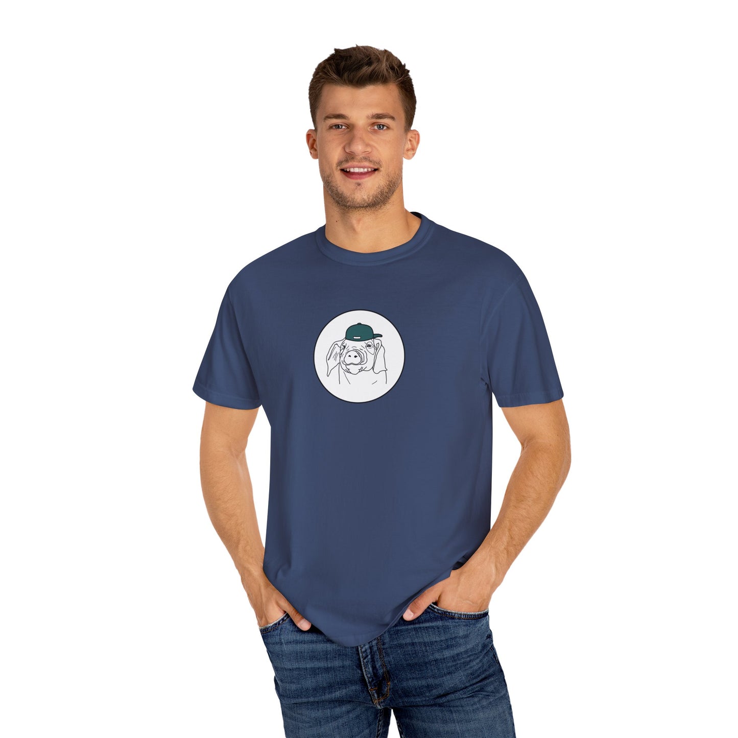 RPM Large Circle Unisex Comfort Colors Garment-Dyed T-shirt