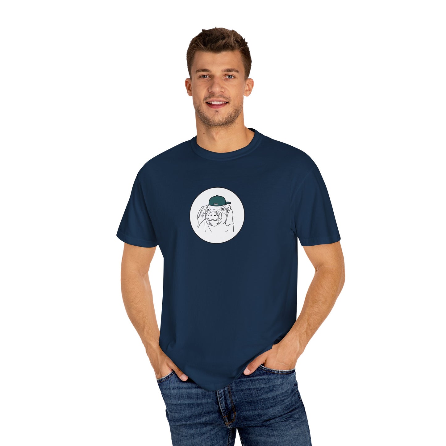 RPM Large Circle Unisex Comfort Colors Garment-Dyed T-shirt
