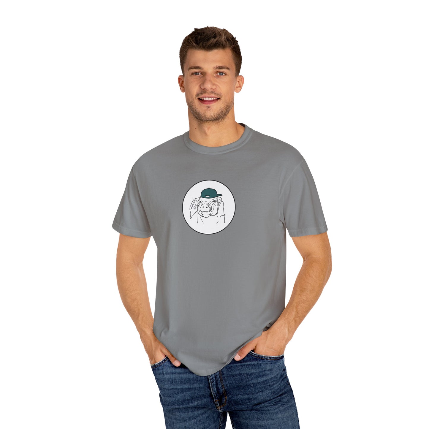 RPM Large Circle Unisex Comfort Colors Garment-Dyed T-shirt