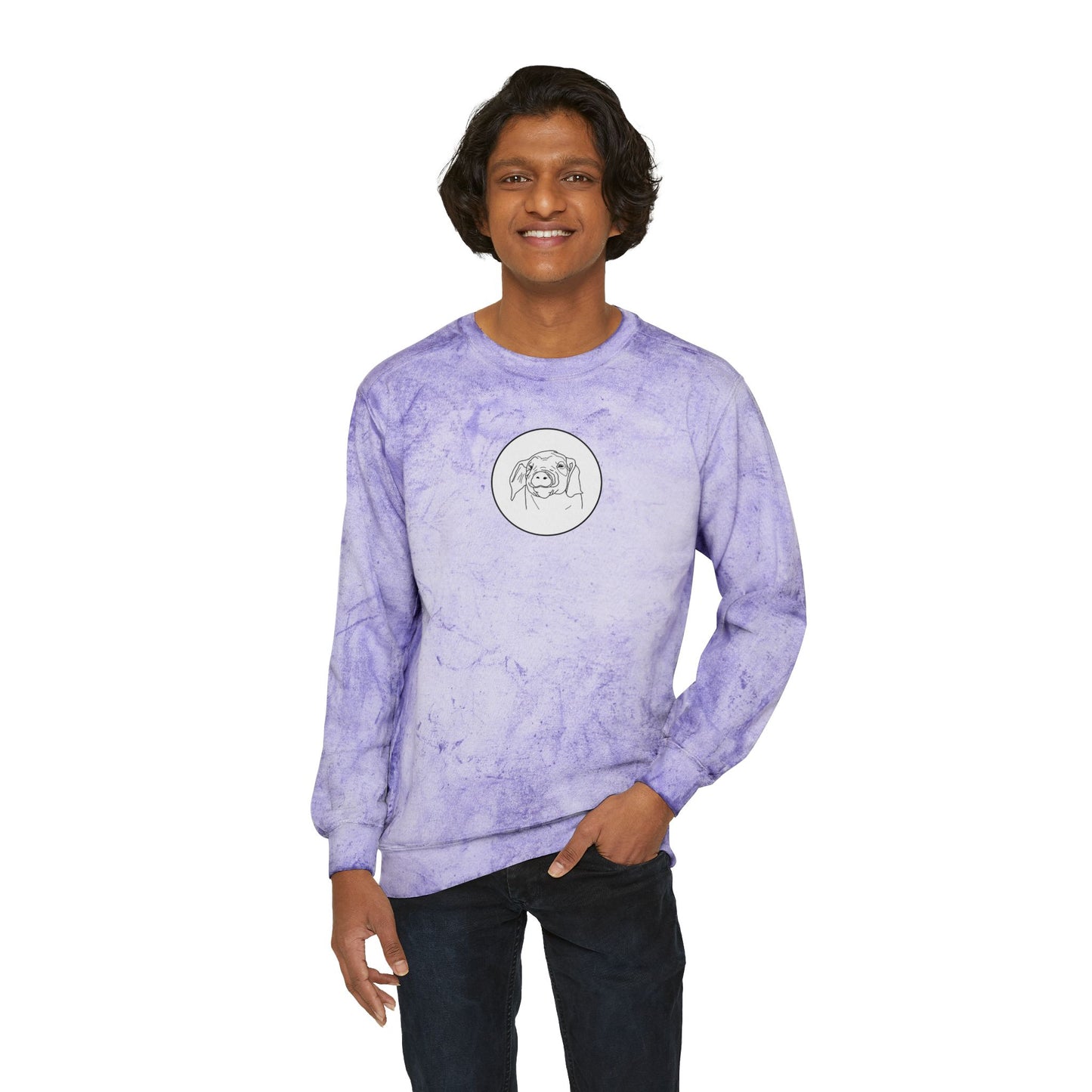RPM Unisex Color Blast Crewneck Sweatshirt