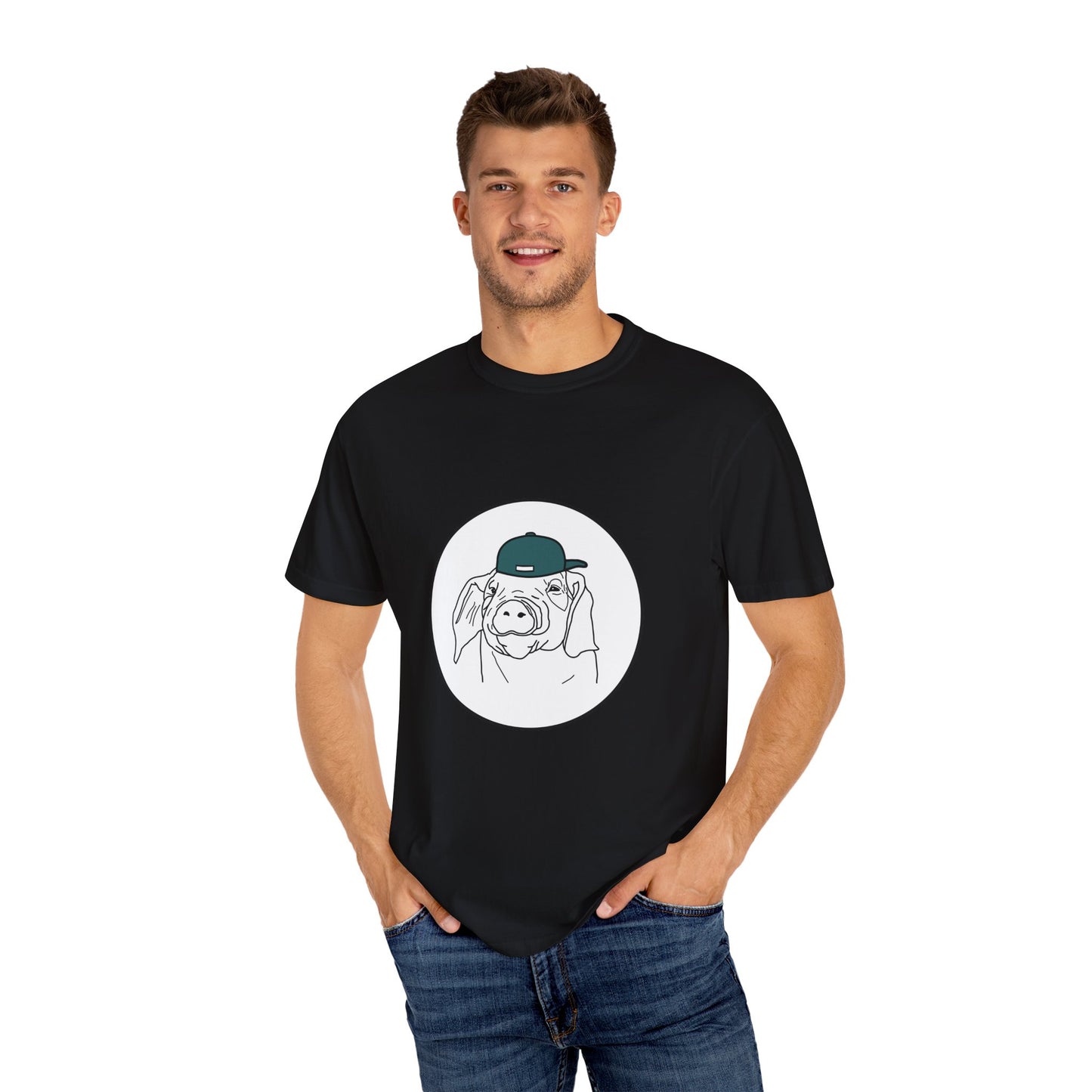 RPM Large Circle Unisex Comfort Colors Garment-Dyed T-shirt