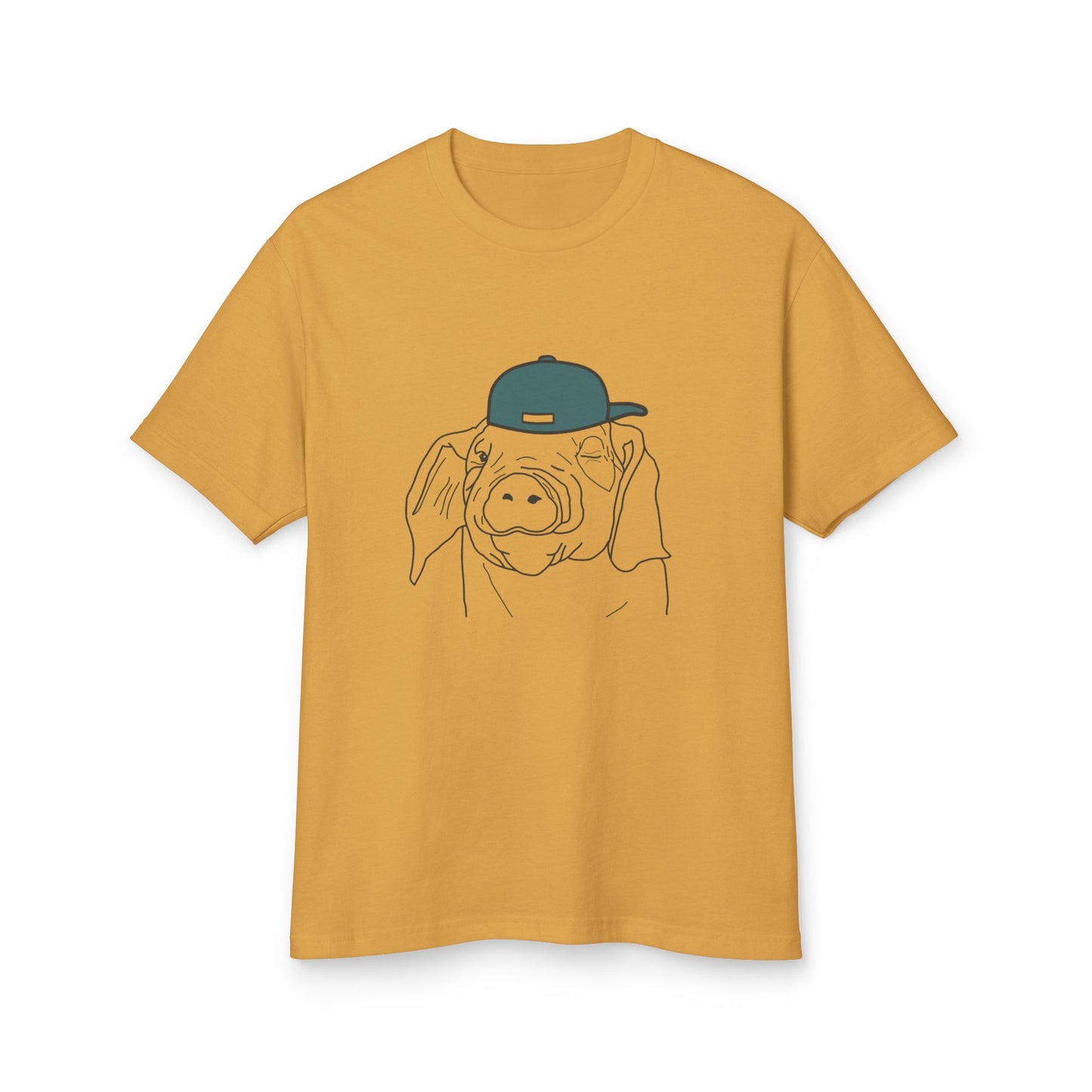 Winnie Unisex Garment-Dyed Heavyweight Cotton Tee