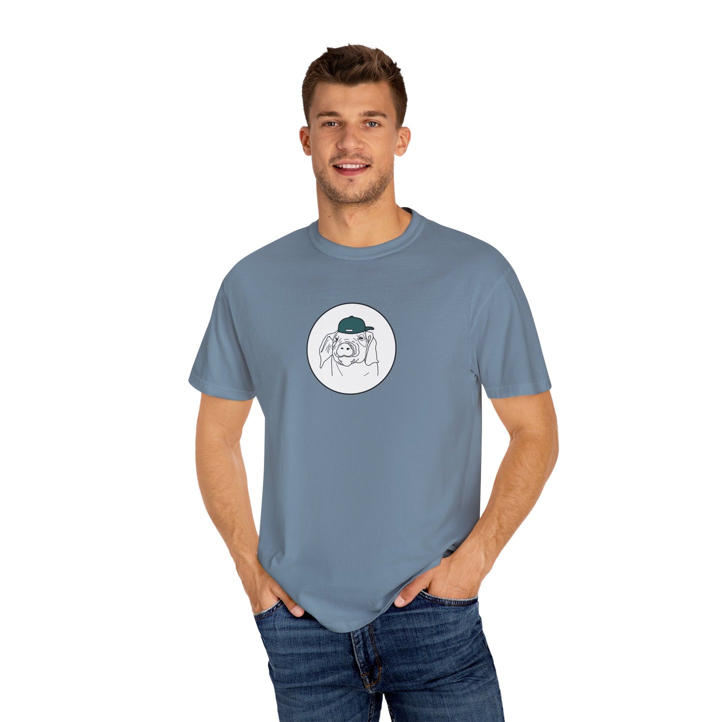 RPM Large Circle Unisex Comfort Colors Garment-Dyed T-shirt