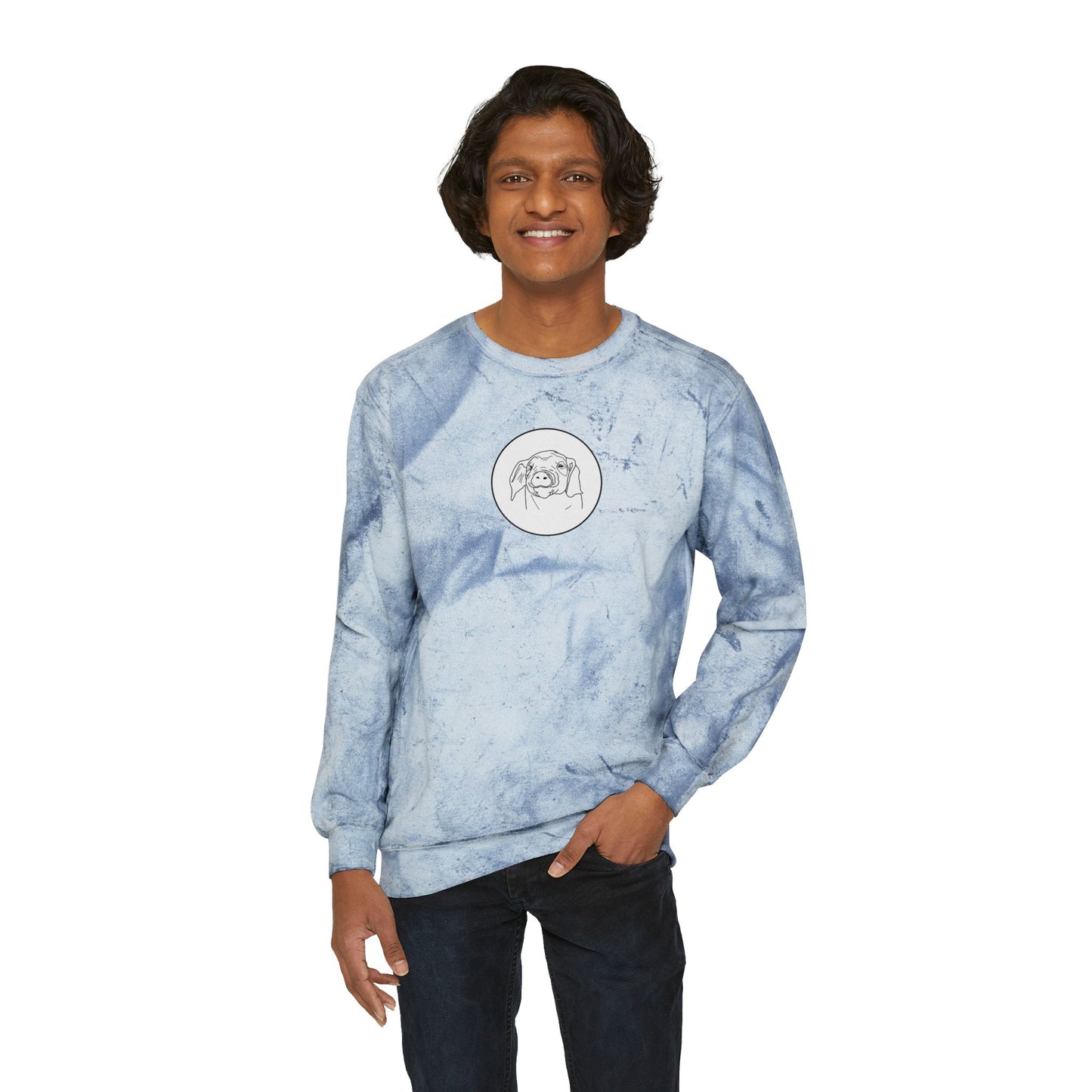 RPM Unisex Color Blast Crewneck Sweatshirt