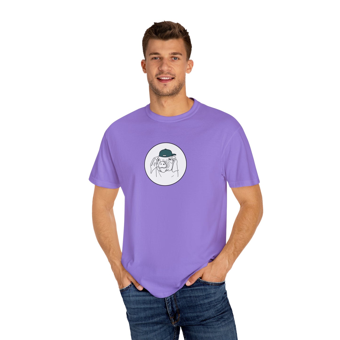 RPM Large Circle Unisex Comfort Colors Garment-Dyed T-shirt