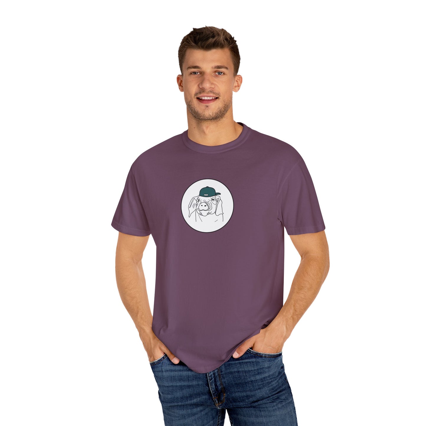 RPM Large Circle Unisex Comfort Colors Garment-Dyed T-shirt